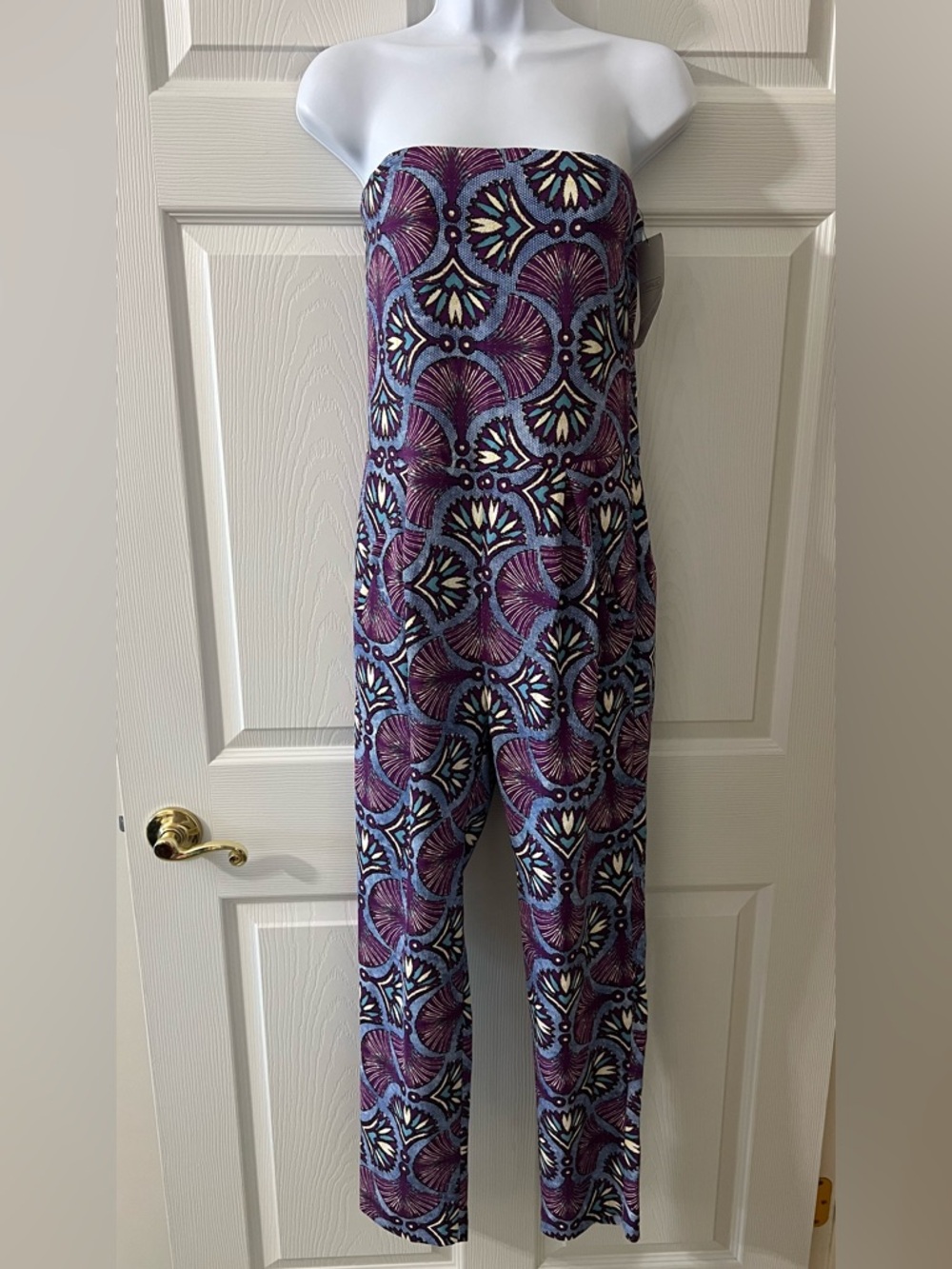 Zara Trafaluc Strapless Jumpsuit NWT